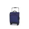 It Luggage World'S Lightest Premium 8 Wheel Spinner 31 Inch Upright (Navy Blue)