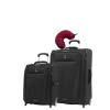Travelpro Maxlite 5 | 3-PC Set | Int'l Carry-On & 26" Exp. Rollaboard with Travel Pillow (Black)