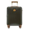 Bric's Capri 21 Inch International Carry On Spinner, Olive Shiny