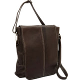 David King Deluxe Square Leather Messenger
