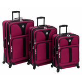 Leisure Luggage Lafayette 3 Piece Luggage Set
