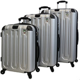 Mia Toro Regale Composite Hardside Spinner 3 Piece Set