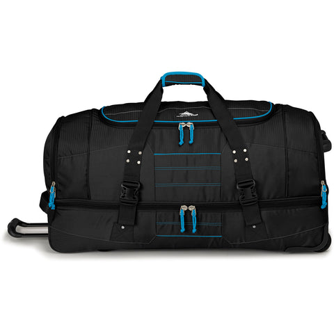 High Sierra Ultimate Access 2.0 36in Wheeled Duffel Drop Bottom Duffel