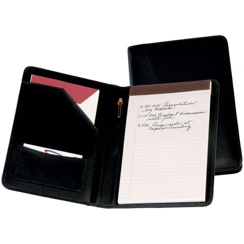 Royce Leather Compact Writing Portfolio Organizer