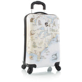 Heys Illustrated Maps 21in Carry On Spinner