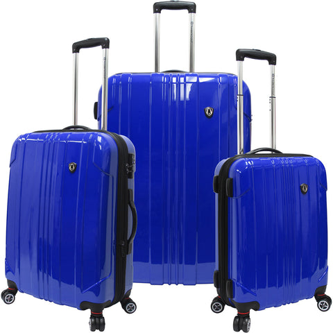 Traveler's Choice Sedona 100% Pure Polycarbonate 3 Piece Expandable Spinner Set