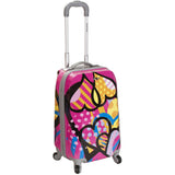 Rockland Luggage Vision 20in Polycarbonate Carry On Spinner
