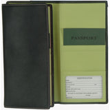 Royce Leather Executive Passport Travel Document Wallet 