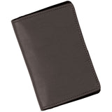 Royce Leather Executive Note Jotter and Business Card Organizer