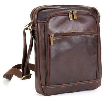 LeDonne Leather Distressed Ipad/E-Reader Day Bag