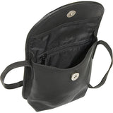 LeDonne Leather Magnetic Flap Mini Crossbody