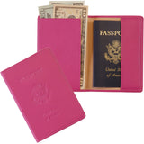  Royce Leather RFID Blocking Passport Travel Document Organizer 