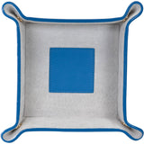 Royce Leather Luxury Suede Lined Catchall Valet Tray