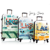 Jing Zhang by Heys I.A.T.A 3 Piece inch Hardside Spinner