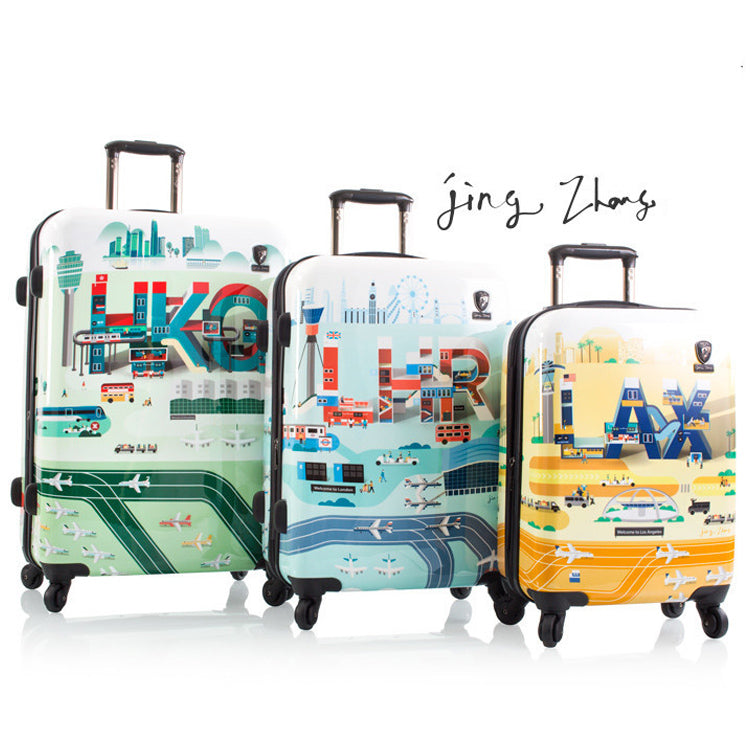 Jing Zhang by Heys I.A.T.A 3 Piece inch Hardside Spinner