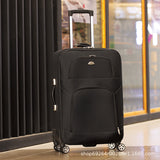 Business trolley case 20 inch Oxford cloth universal wheel 24 luggage canvas suitcase 28 password box one piece