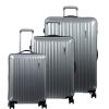 Bric's Riccione 3-Piece Trolley Set (21"/27"/30") (Brushed Silver)
