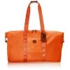 Bric's Luggage BXG30202 22 Inch Folding Duffel and Crossbody Bag, Orange Melon, One Size