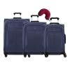 Travelpro Tourlite 5-Piece Set: 21, 25, 29-Inch Spinners And Travel Pillow (Blue)
