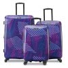 American Tourister Moonlight Hardside 3 Piece Spinner Set 21" 24" And 28" (Purple Storm)