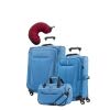 Travelpro Maxlite 5 | 4-Pc Set | Soft Tote, 21" Carry-On & 25" Exp. Spinners With Travel Pillow