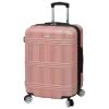 London Fog Kingsbury 25" Spinner Luggage, Rose Gold
