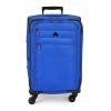 Delsey Luggage Helium Sky 2.0 21" Carry-On Expandable Spinner Trolley (Blue)