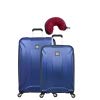 Skyway Nimbus 3.0 | 3-Piece Set | 24" and 28" Expandable Spinners, Travel Pillow (Cobalt Blue)