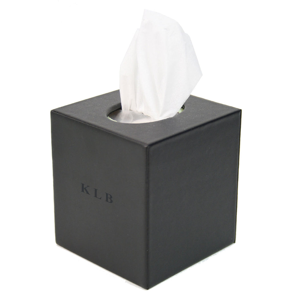 Royce Leather Executive Tissue Box Holder