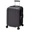 London Fog Heathrow 21" Expandable Spinner Carry-on, Black