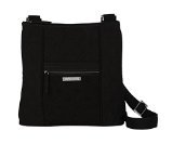 Vera Bradley Hipster Cross-Body With Microfiber (Classic Black)