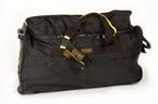 A.SAKS On The Go 31 inch Expandable Wheeled Duffel Bag , Black/Yellow
