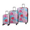 IT Luggage Sheen Hardside Expandable Spinner 3 Piece Set (Light Pink Maxy Rose)