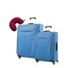 Travelpro Maxlite 5 | 3-PC Set | 25" & 29" Exp. Spinners with Travel Pillow (Azure Blue)