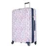 Ricardo Beverly Hills Beaumont 28-inch Check-In Suitcase (White Sparkling Geode Print)