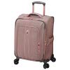 London Fog Newcastle 20" Spinner Carry-On, Rose Charcoal Herringbone