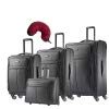 Samsonite Leverage LTE 5 Piece Carry-On Bundle | 20", 25", 29", Wheeled Garment Bag, Travel Pillow