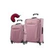Travelpro Maxlite 5 | 3-Pc Set | Int'L Carry-On & 25" Exp. Spinners With Travel Pillow (Dusty Rose)