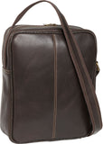 LeDonne Leather Distressed Ipad/E-reader Carry All Bag