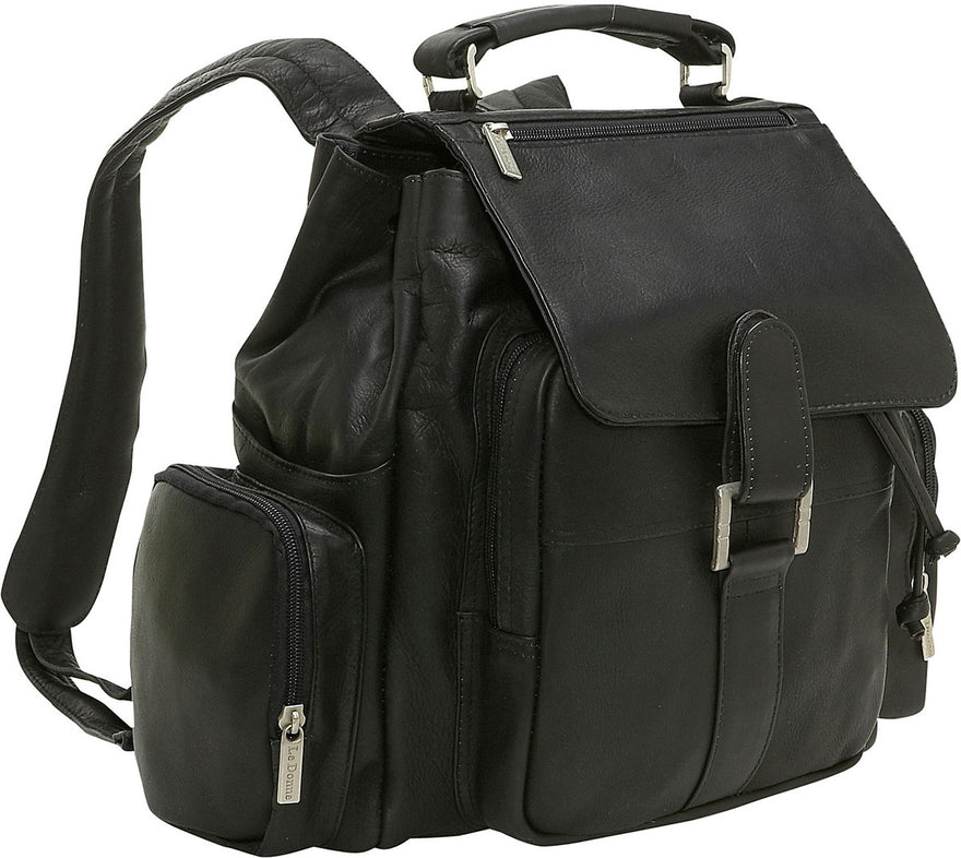 Shop Ledonne Leather Classic Multi Pocket Bac – Luggage Factory