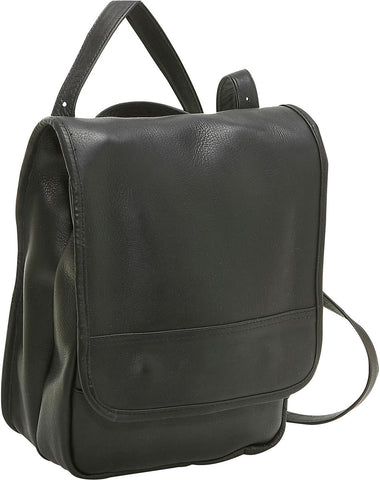 LeDonne Leather Convertible Backpack/Shoulder Bag