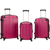 Rockland Luggage Sonic 3 Piece Hardside Spinner Luggage Set