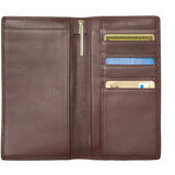 Royce Leather Executive Checkbook Holder Credit Card Wallet - Luggage Factory