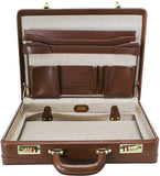 McKlein V Series Harper Leather Expandable Attache Case