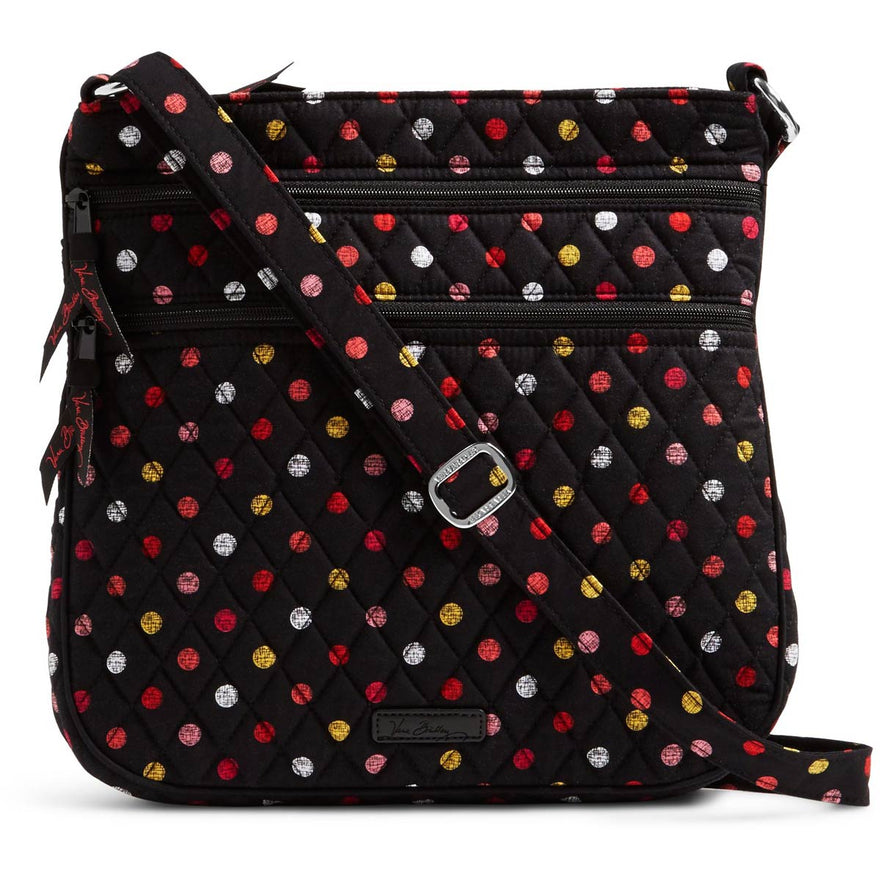 Vera Bradley Triple Zip Hipster Crossbody