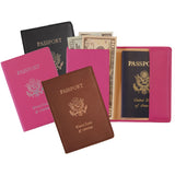 Royce Leather RFID Blocking Passport Travel Document Organizer 