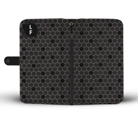 Rfid Phone Case Honeycomb Pattern - From Luggagefactory