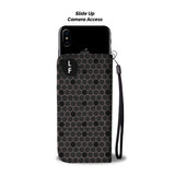 Rfid Phone Case Honeycomb Pattern - From Luggagefactory