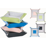 Royce Leather Luxury Suede Lined Catchall Valet Tray