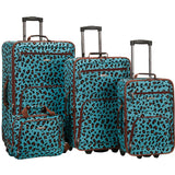 Rockland Luggage Safari 4 Piece Luggage Set